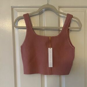 NWT House of Harlow ribbed tank